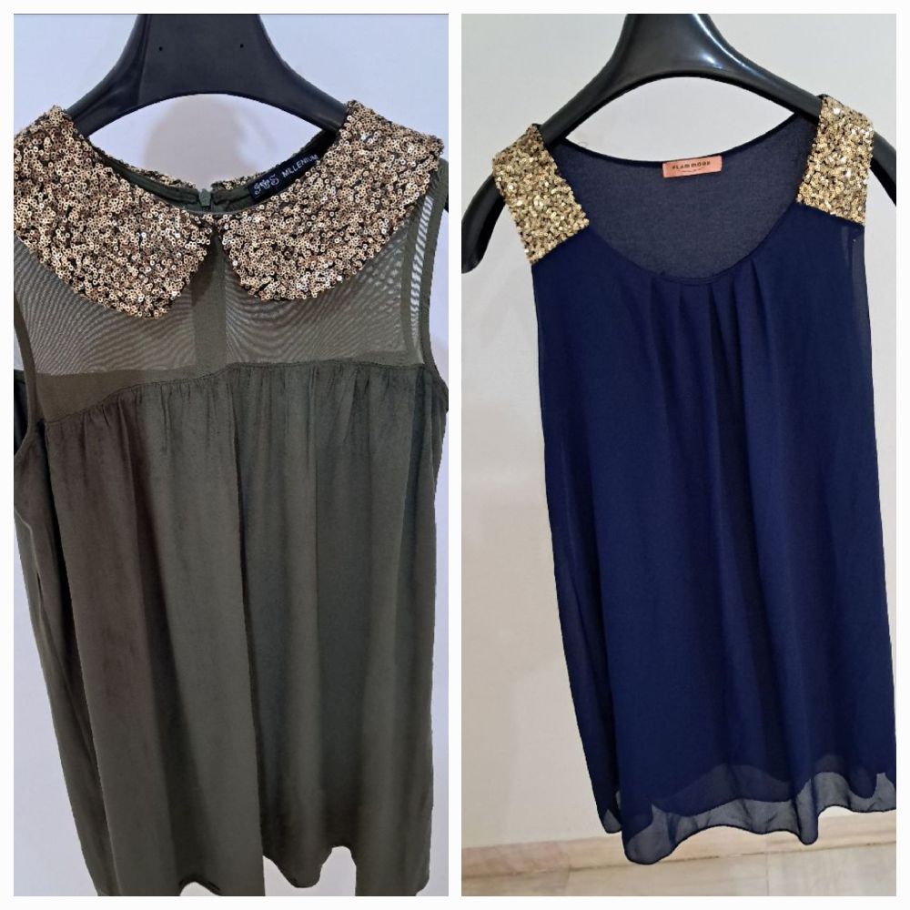 2 robes courtes 