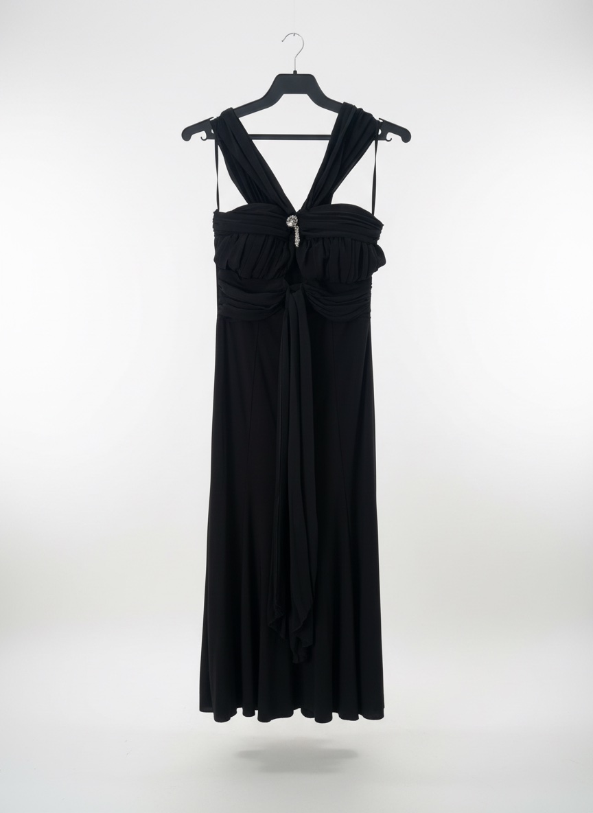 Robe soiree chic noir