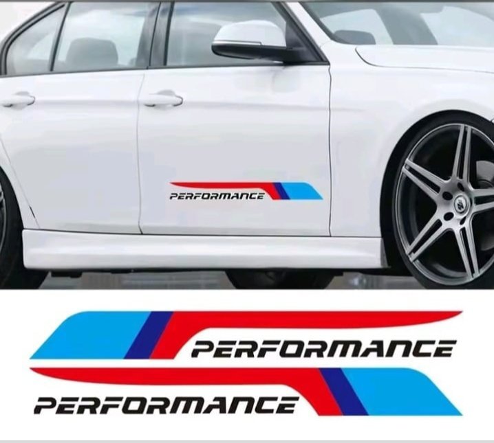STIKER PERFORMANCE POUR VOITURE BMW 
