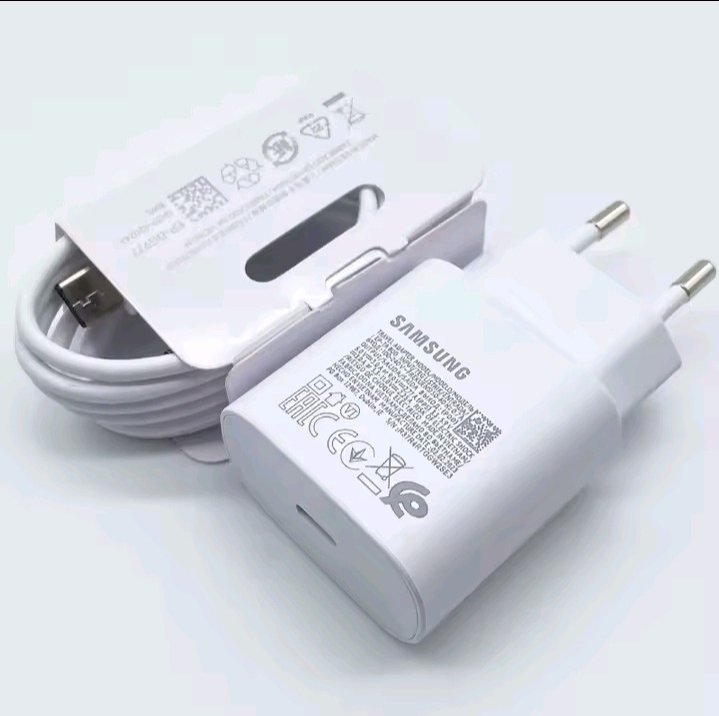 CHARGEUR ORIGINAL SAMSUNG SUPER RAPIDE TYPE C ADAPTATEUR 