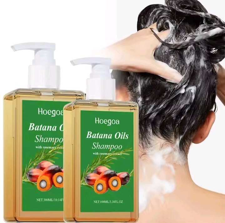 CHAMPOING A HUILE DE BATANA BIOLOGIQUE APAISON POUR LE CUIRE CHEVELU.REPARATION INTENSE NOURISSAN AVEC EXTRAIT DE ROMARIN POUR TOUT LES TYPE DE CHEVEUX 
