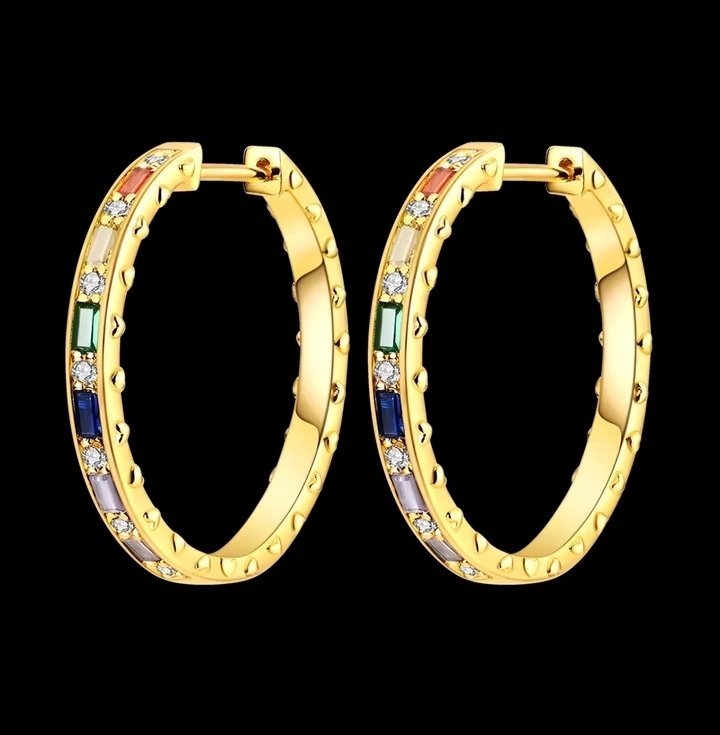 BOUCLE D OREILLE EN ARGENT STERLING S925 