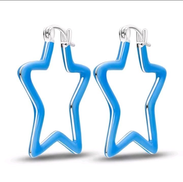 BOUCLE D OREILLE EN ARGENT STERLING S925 