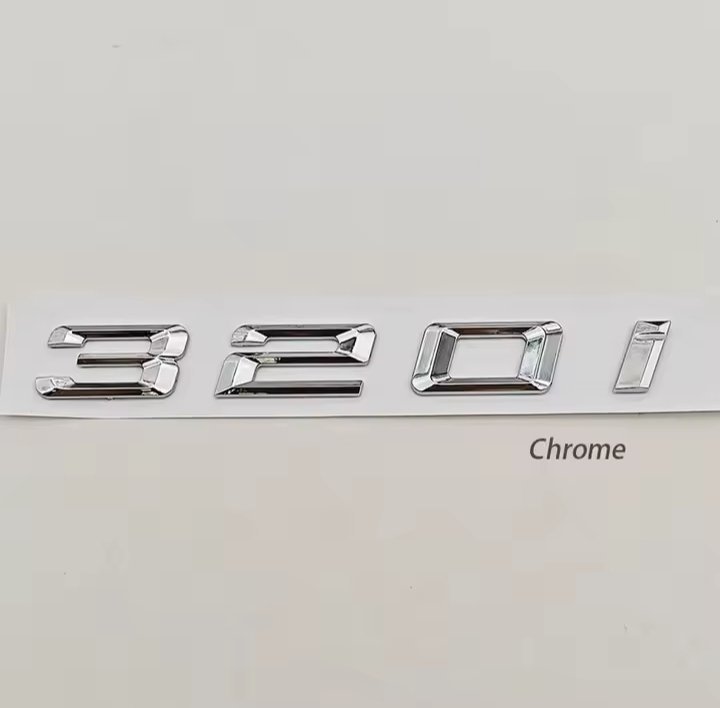 EMBLEME 320 I POUR CAPOT ARRIERE DE VOITURE BMW 