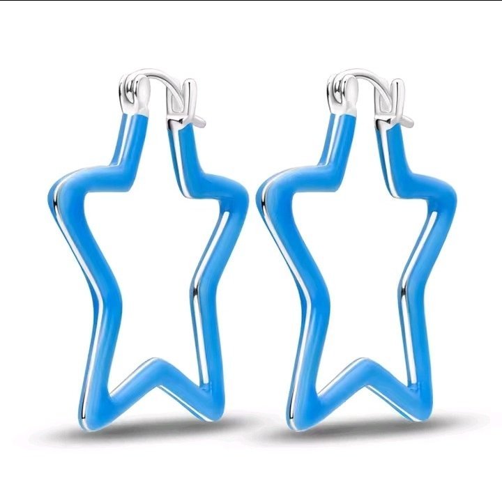 BOUCLE D OREILLE EN ARGENT STERLING S925