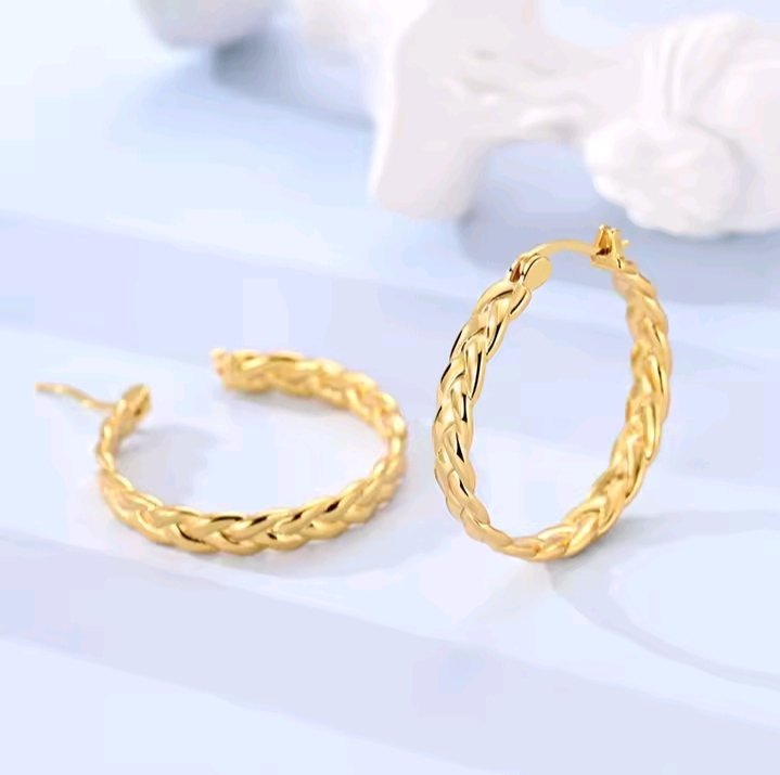 BOUCLE D OREILLE EN ARGENT STERLING S925 