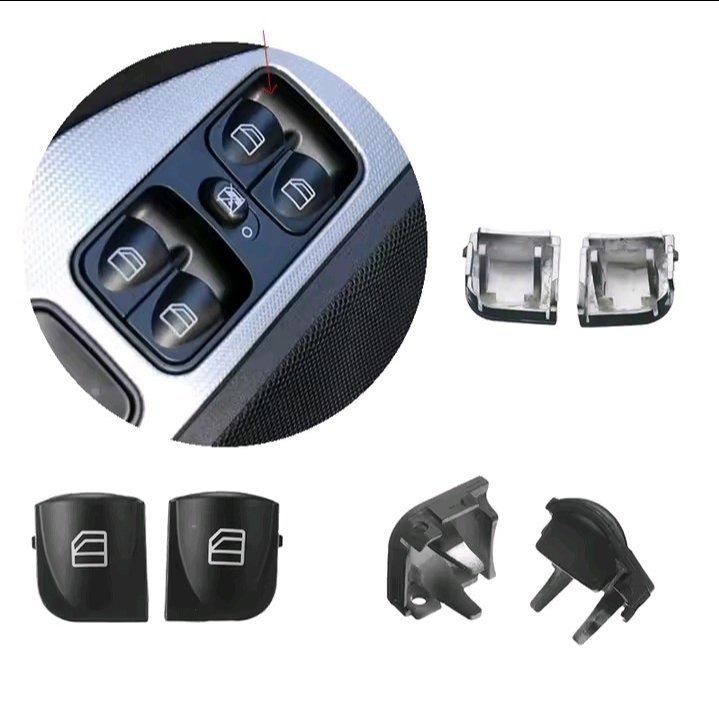 2 COUVERCLE DE COMUTATEUR DE FENETRE POUR MERCEDES W203