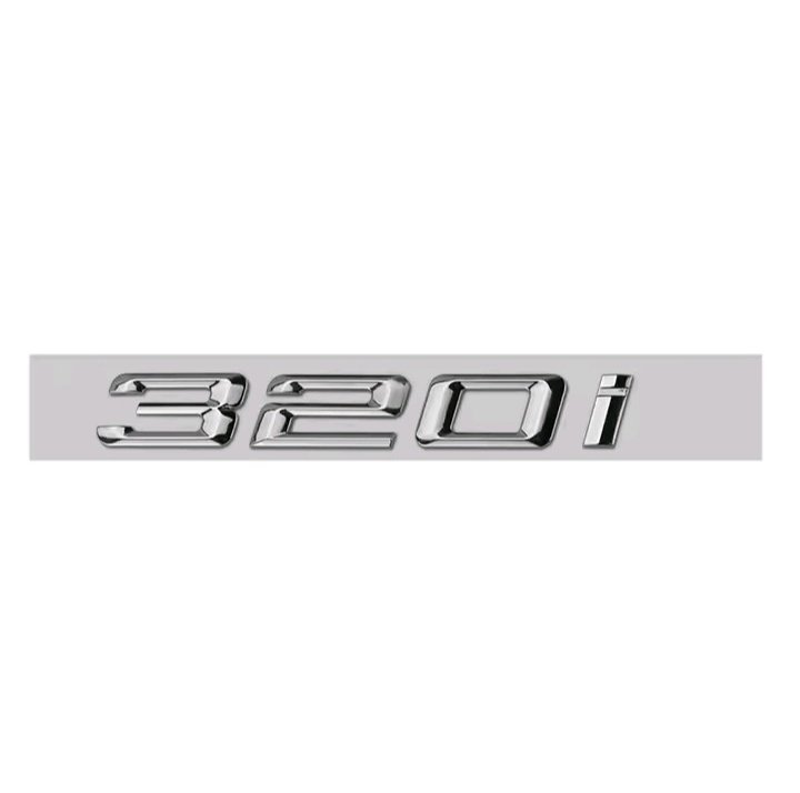 EMBLEME 320i DE COFFRE DE VOITURE BMW