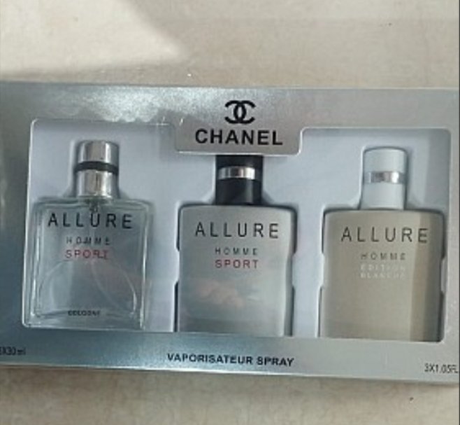 COFFRE PARFUM CHANNEL ALURE POUR HOMME 