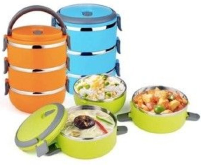 3 BOITE A LUNCH UNIE STACK 3 PANIERS