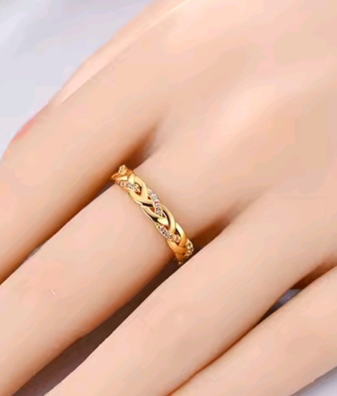 BAGUE EN ARGENT STERLING S925 TAILLE 9