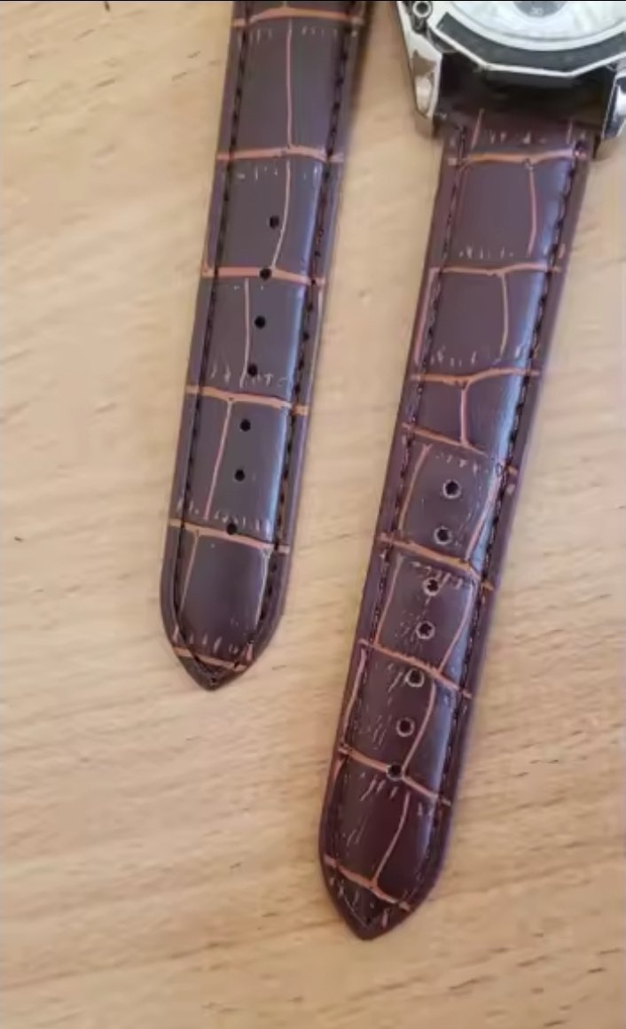 BRACELET DE MONTRE EN CUIRE VERITABLE 
