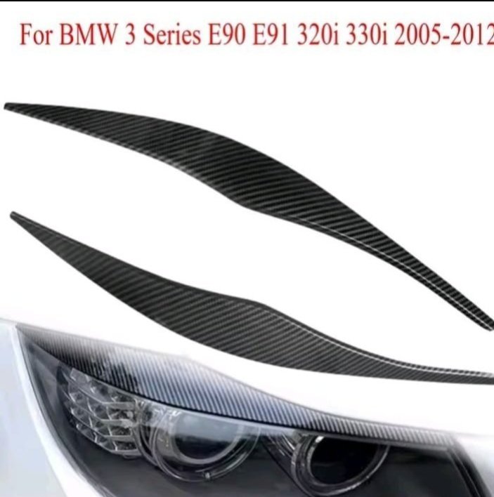 ACCESSOIRE DECORD SOURCILS DE PHARE DE VOITURE DE VOITURE BMW