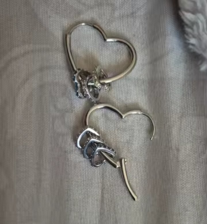 BOUCLE D OREILLE EN ARGENT STERLING S925 