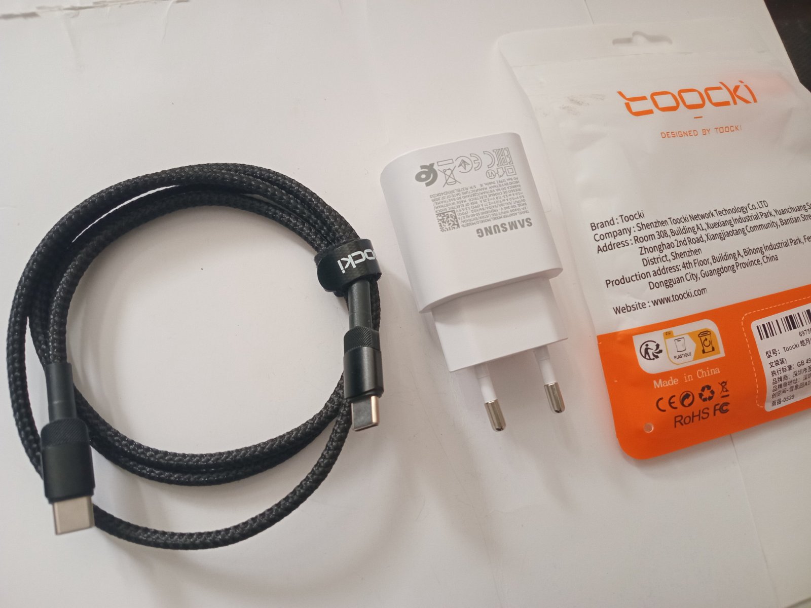 CHARGEUR SAMSUNG SUPER CHARGE RAPIDE ORIGINAL 