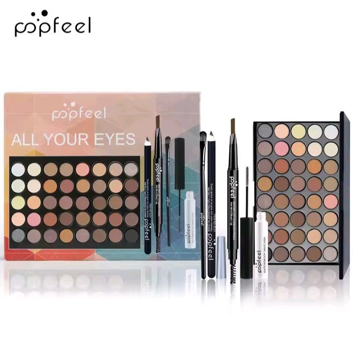 POPFEEL ENSEMBLE DE MAQUILLAGE POUR LES YEUX.PALETE DE FARD A BARRAGE