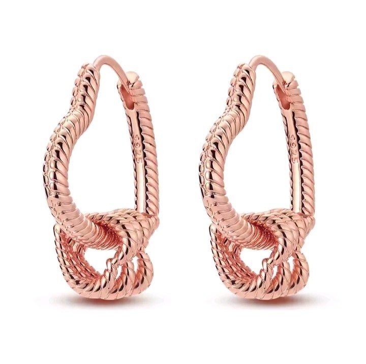 BOUCLE D OREILLE EN ARGENT STERLING S925 