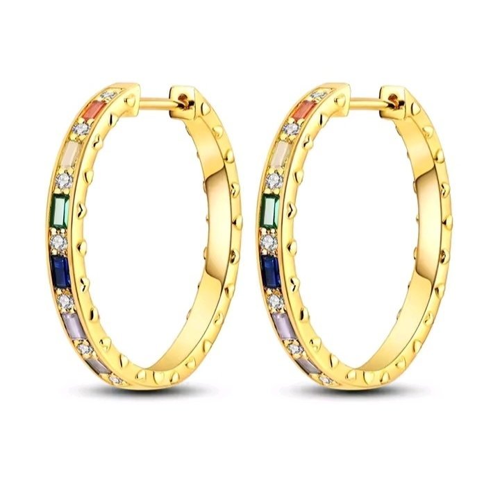 BOUCLE D OREILLE EN ARGENT STERLING S925 