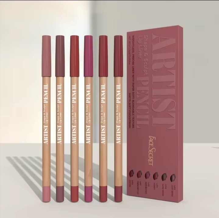 ENSEMBLE DE CRAYON EN FORME DE VISAGE SECEXAMEN SCUPLTURE D ARTISTE JULE LINER WEPACKAGE .SUPER DOUX MELANGABLE BERGAME 256