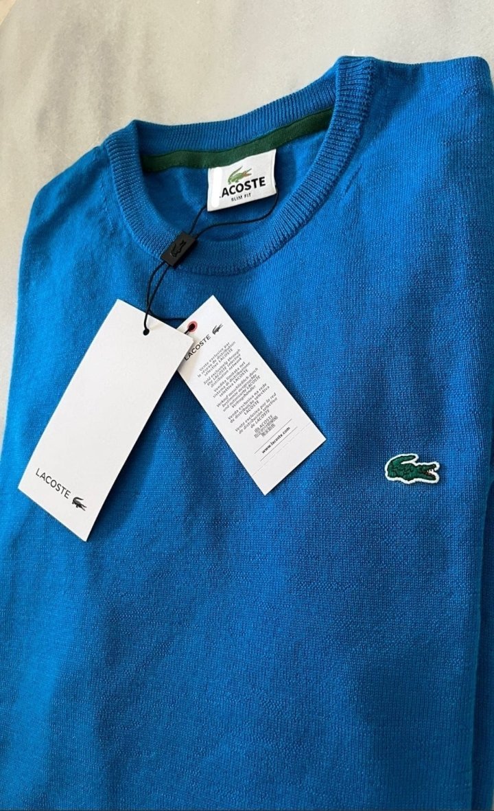 PULL LACOSTE POUR HOMME ORIGINAL TAILLE XL