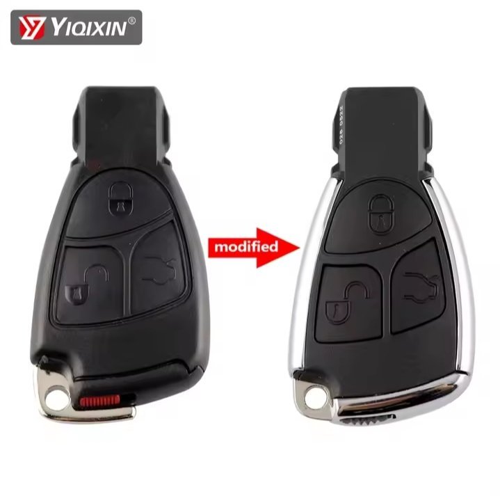 COQUE CLEF HOUSSE POUR MERCEDES BENZ 