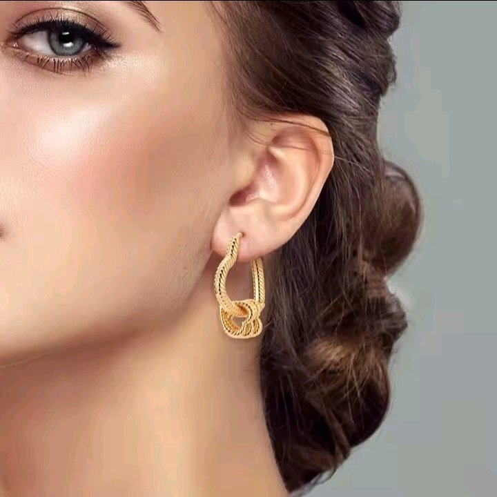 BOUCLE D OREILLE EN ARGENT STERLING S925 