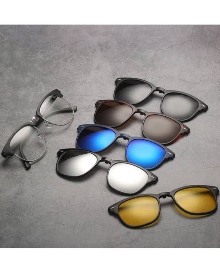 LUNETTE 6 EN 1 AVEC CLIP MAGNETIQUE POLARISER 400UV 