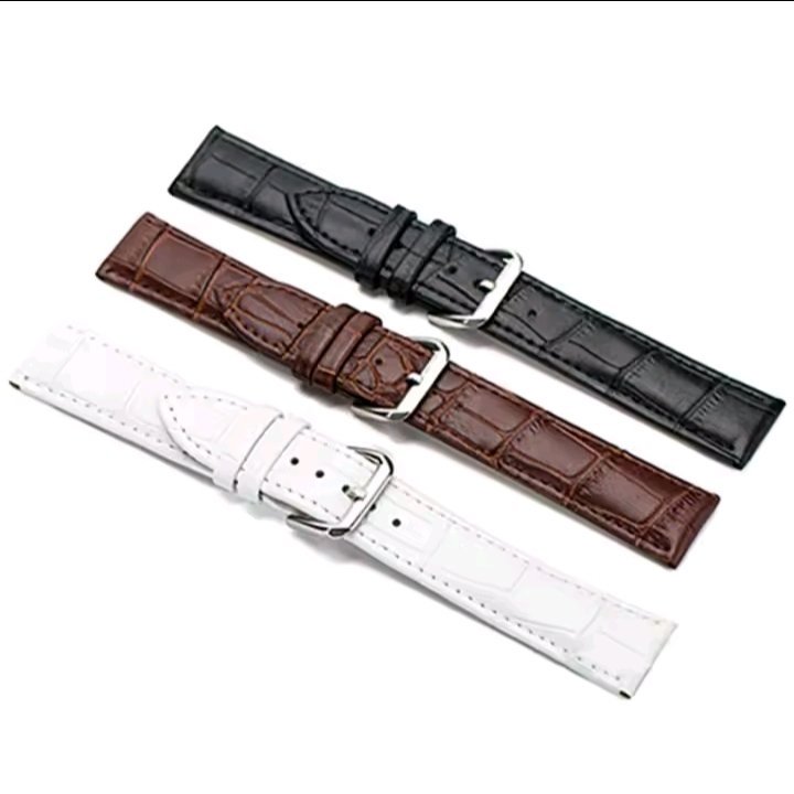 BRACELET DE MONTRE EN CUIRE VERITABLE TAILLE DISPONIBLE 18.20.22