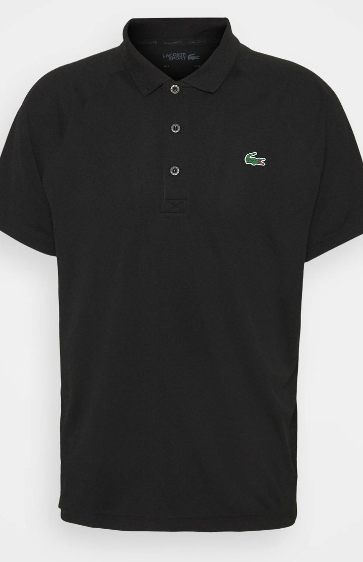 T SHIRT LACOST NOIRE ORIGINAL TAILLE L