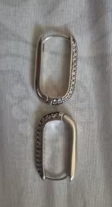 BOUCLE D OREILLE EN ARGENT STERLING S925 