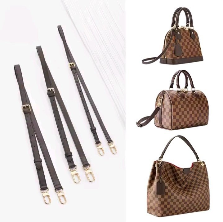 SANGLE DE SAC EN CUIR VERITABLE POUR LOUIS VUITTON 