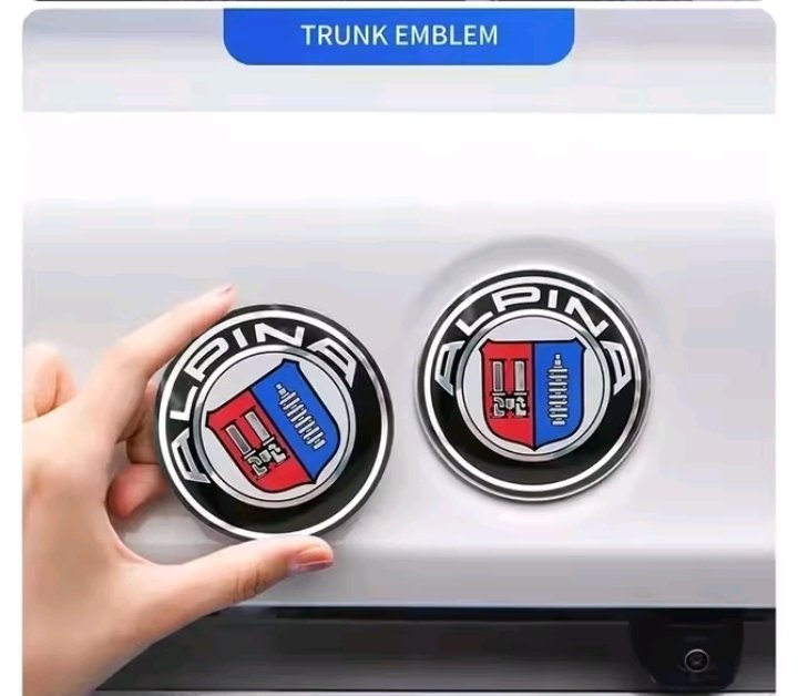 EMBLEME POUR CAPOT ARRIERE DE VOITURE BMW ALPINA 