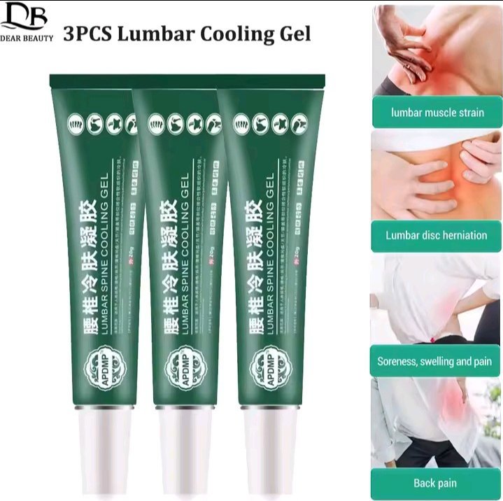 GEL RAFRAIRICHISSANT POUR LA COLONE LOMBAIRE 3 PIECE