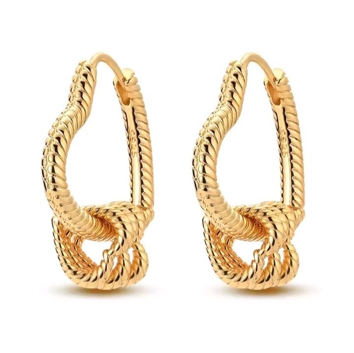 BOUCLE D OREILLE EN ARGENT STERLING S925 