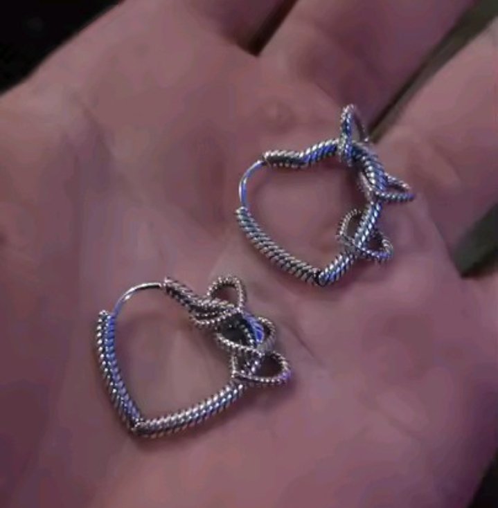 BOUCLE D OREILLE EN ARGENT STERLING S925 