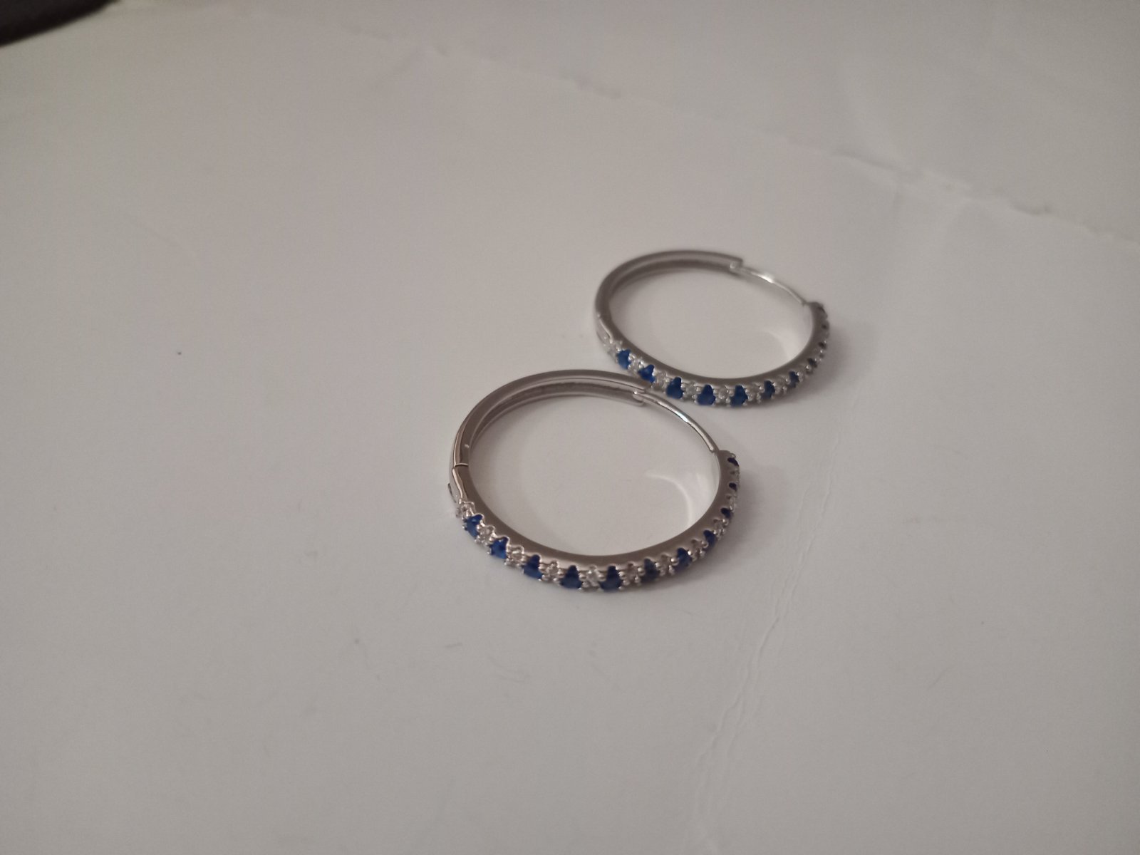 BOUCLE D OREILLE EN ARGENT STERLING S925 