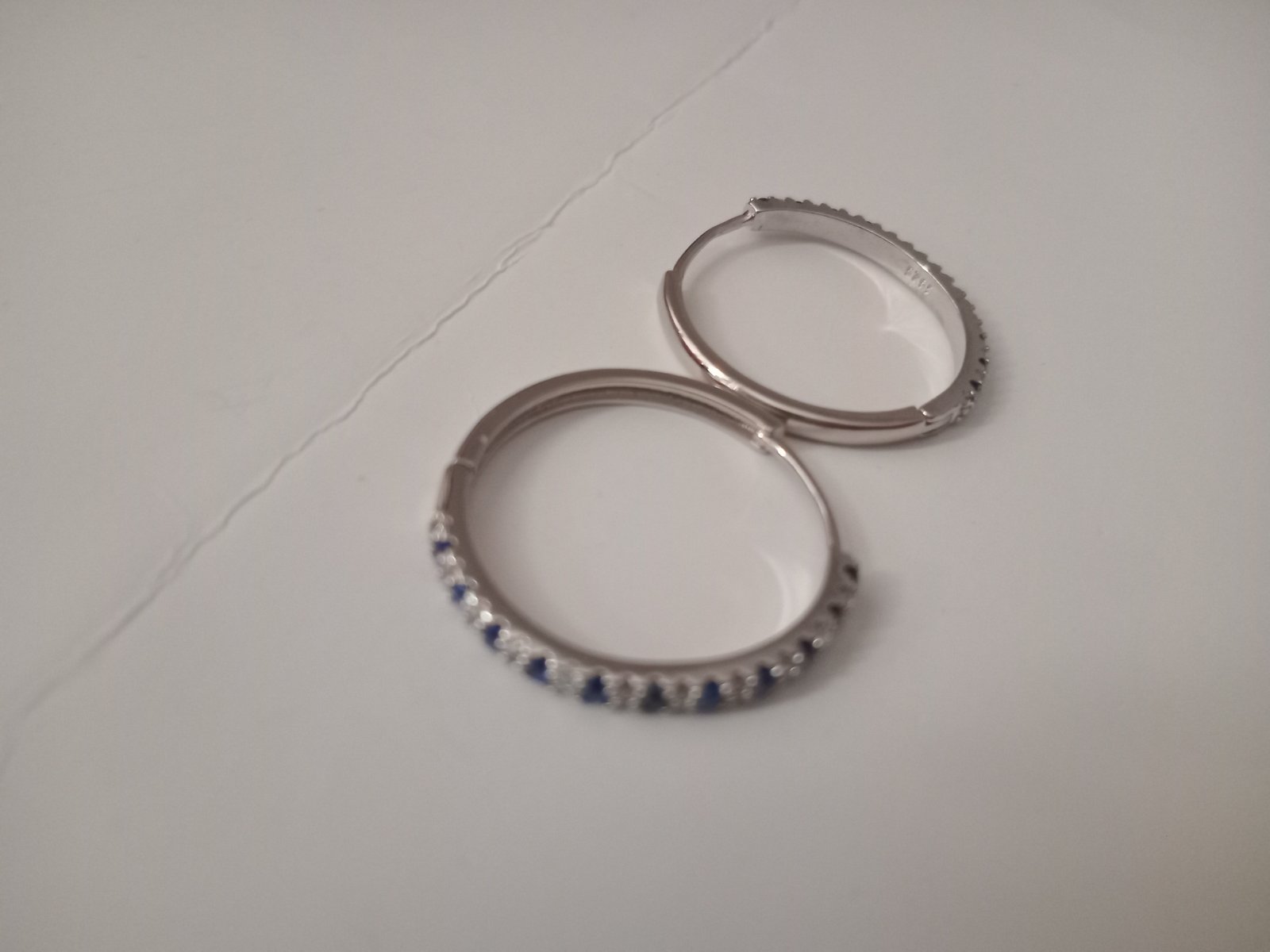 BOUCLE D OREILLE EN ARGENT STERLING S925 