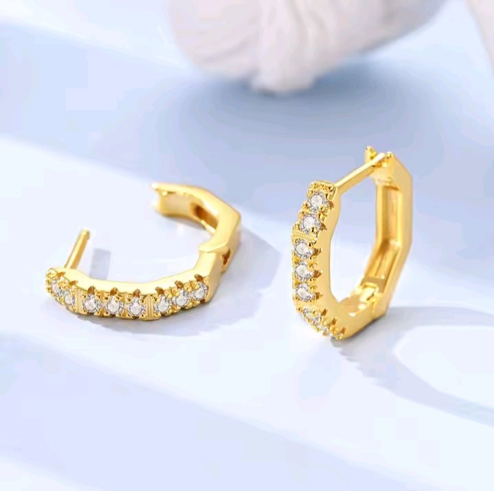 BOUCLE D OREILLE EN ARGENT STERLING S925 
