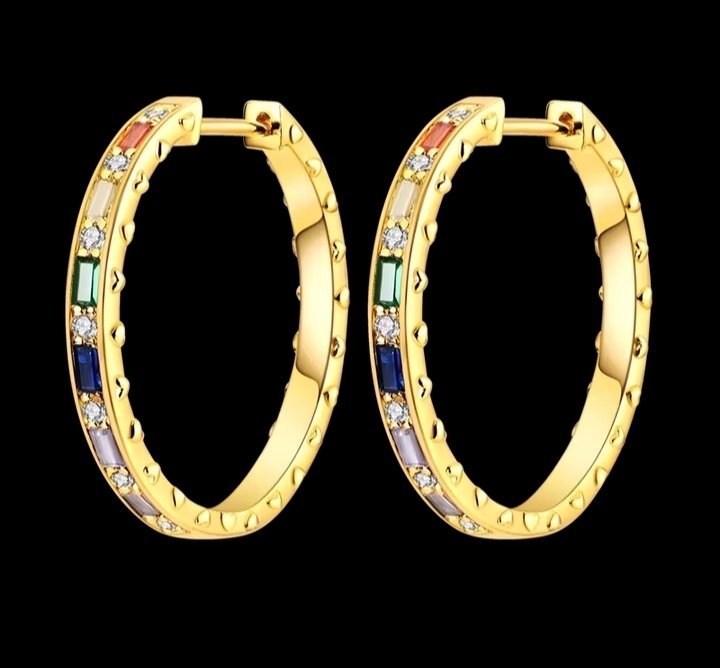 BOUCLE D OREILLE EN ARGENT STERLING S925 