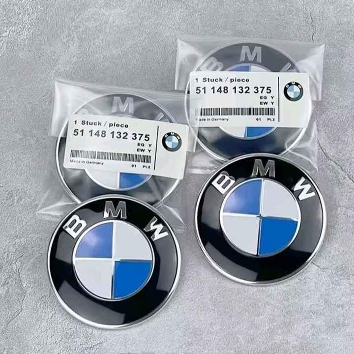 4 PIECE ENSEMBLE 56MM CACHE MOYEU CAPUCHON DE ROUE DE VOITURE BMW 