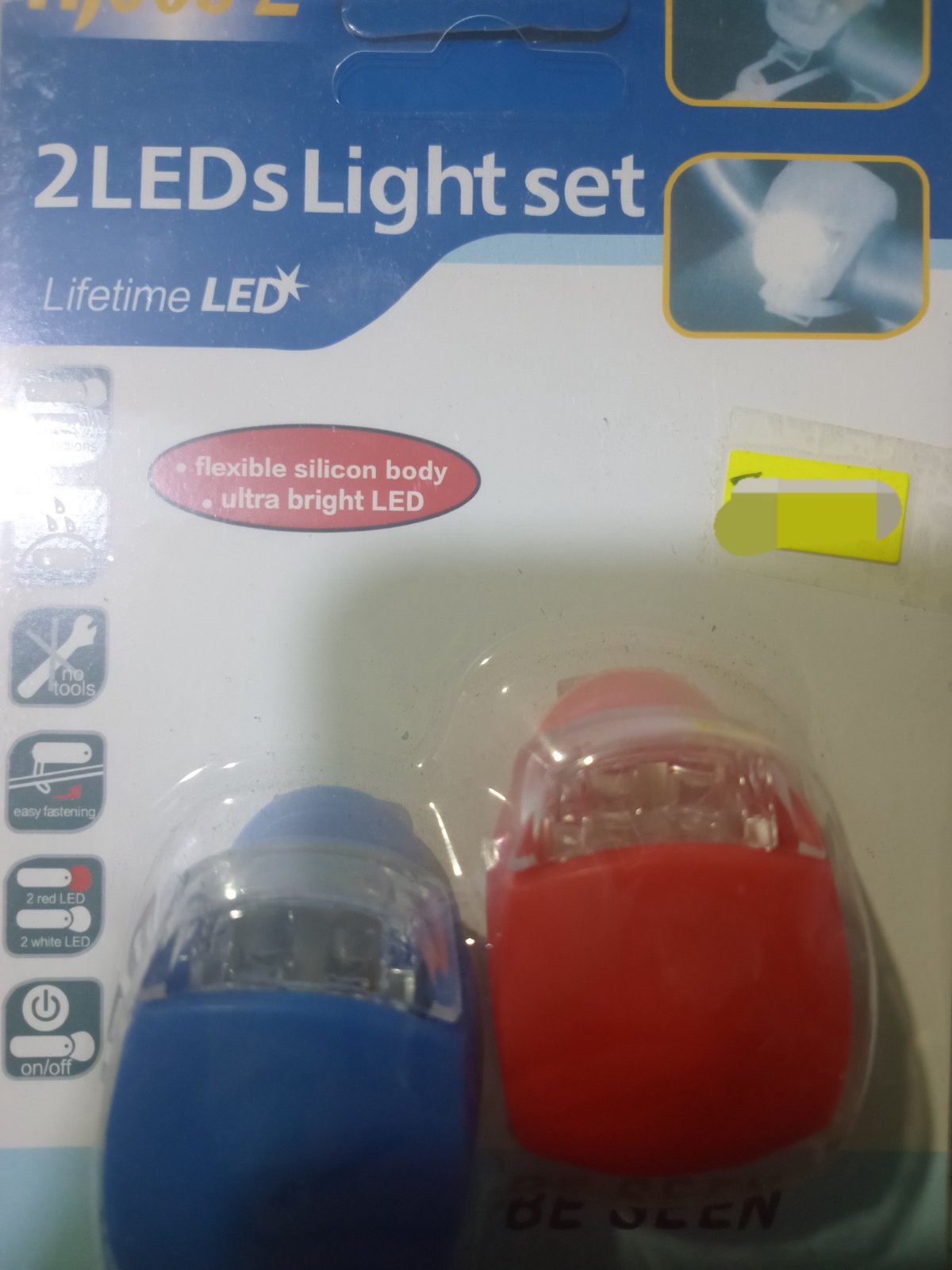 2 LAMPE DE VELO 