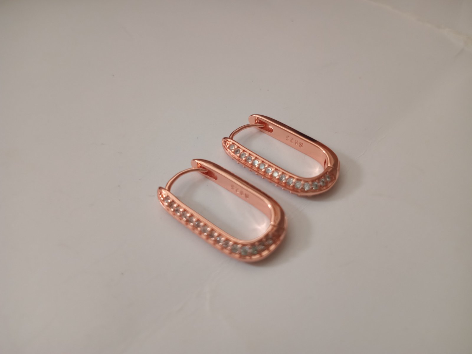 BOUCLE D OREILLE EN ARGENT STERLING S925 