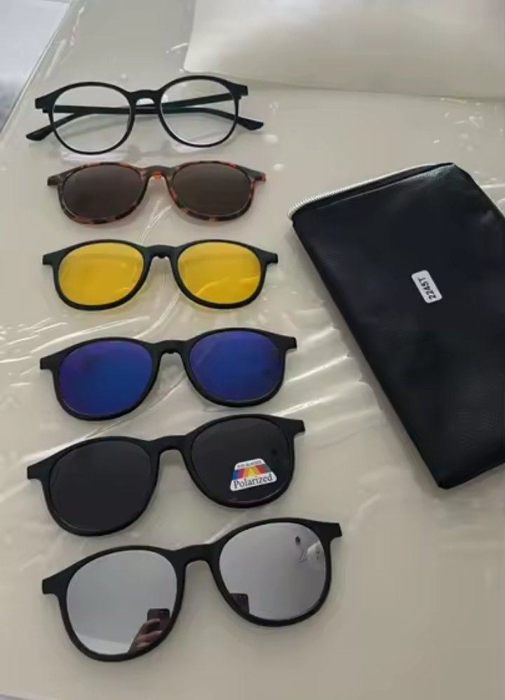 LUNETTE EN TR90 AVEC CLIP MAGNETIQUE POLARISER 400UV ##  ..   ##  ..