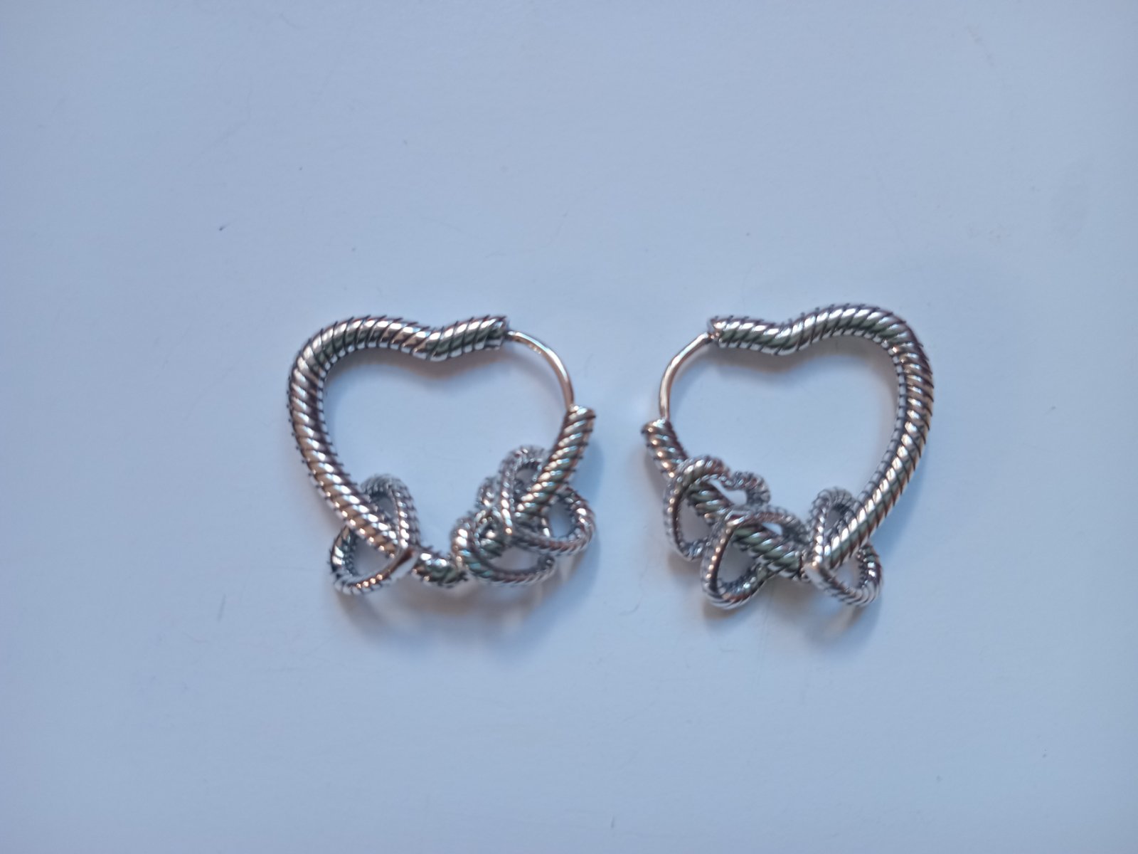 BOUCLE D OREILLE EN ARGENT STERLING S925 