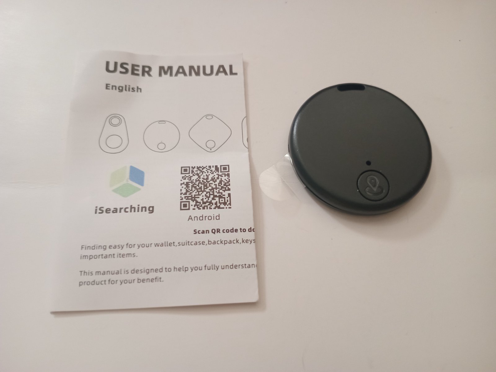 AIRTAG GPS BLUETOOTH ANTI-PERTE MINI DISPOSITIF GPS POUR ANIMAUX DE COMPANIE.PERSONNE AGEE.ENFANT.SAC.PORT CLEF DE VOITURE 
