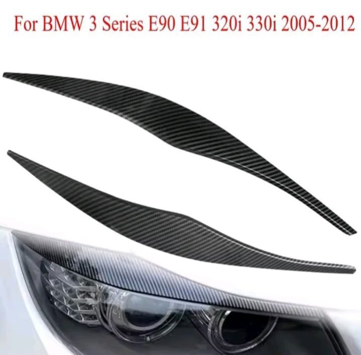 ACCESSOIRES DECOR DE SOURCILE DE PHARE DE VOITURE BMW 
