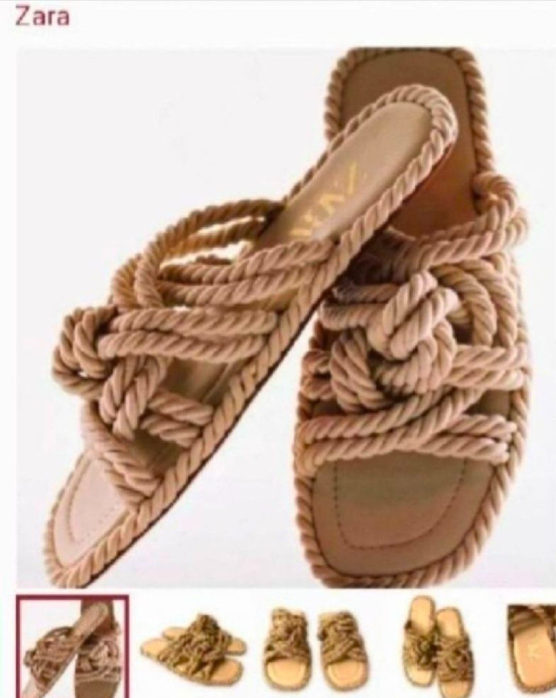 Claquette trés confortable ZARA