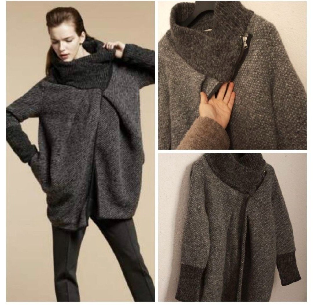 Manteau en maille 