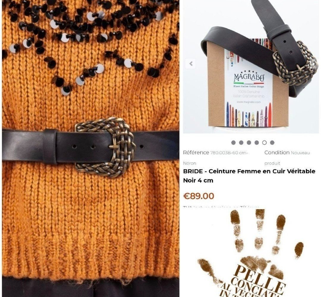 Ceinture cuir 