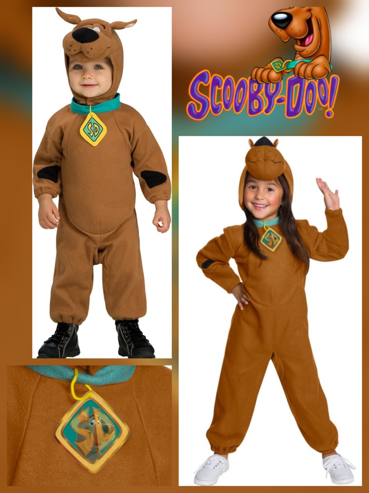 Combinaison et bonnet unisex de la marque SCOOBY